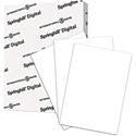 Springhill Multipurpose Cardstock - White - 92 Brightness - Letter - 8 1/2" x 11" - 90 lb Basis Weight - Smooth, Hard - Acid-free - White - 1 Pack