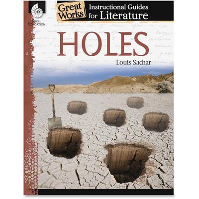 Shell Education Education Holes An Instructional Guide Printed Book by Louis Sachar - 72 Pages - Shell Educational Publishing Publication - Book - Grade 4-8