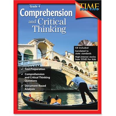 Shell Education Grade 4 Comprehension/Critical Thinking Book Printed/Electronic Book by Greathouse Lisa. - 112 Pages - Shell Educational Publishing Publication - Book, CD-ROM - Grade 4 - English