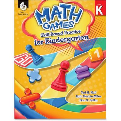 Shell Education Math Games Skill Base Practice Kindergarten Printed Book by Ted H. Hull, Ruth Harbin Miles, Don Balka - 136 Pages - Shell Educational Publishing Publication - Book - Grade K - English