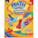 Shell Education Math Games Skill Base Practice Kindergarten Printed Book by Ted H. Hull, Ruth Harbin Miles, Don Balka - 136 Pages - Shell Educational Publishing Publication - Book - Grade K - English