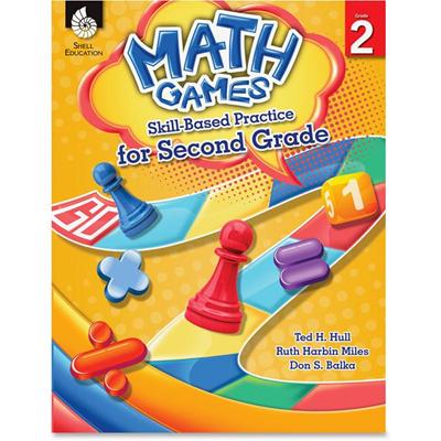 Shell Education Grade 2 Math Games Skills-Based Practice Book by Ted H. Hull, Ruth Harbin Miles, Don S. Balka Printed Book by Ted H. Hull, Ruth Harbin Miles, Don S. Balka - 160 Pages - Shell Educational Publishing Publication - Book - Grade 2