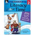 Shell Education Literacy Time Rhythm/Rhyme Level 2 Printed Book by Karen Brothers, David Harrison - 144 Pages - Shell Educational Publishing Publication - Book - Grade 2