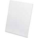 Ampad Evidence Glue - Top Ruled Pads - Letter - 50 Sheets - Glue - Narrow Ruled Margin - 15 lb Basis Weight - Letter - 8 1/2" x 11" Sheet Size - 0.18" Height x 8.5" Width x 11" Length - White Paper - Padded, Sturdy Back, Chipboard Backing, Easy Tear,