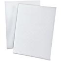 Ampad 2 - Sided Quadrille Pads - Letter - 50 Sheets - Both Side Ruling Surface - 20 lb Basis Weight - Letter - 8 1/2" x 11" Sheet Size - 0.25" Height x 8.5" Width x 11" Length - White Paper - Dual Sided, Smudge Resistant, Rigid, Chipboard Backing - 1