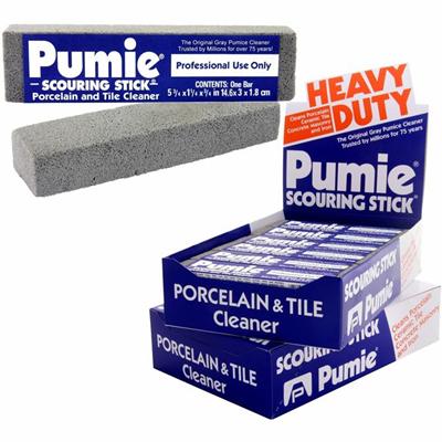 U.S. Pumice US Pumice Co. Heavy Duty Pumie Scouring Stick - For Multipurpose - Recommended For: Mineral Deposit Remover, Stain Remover, Scale Remover, Baked-on Food Remover, Grease Remover, Carbon Remover, Grime Remover, Paint Remover, Rust Remover -