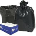 Berry Opaque Linear Low-Density Can Liners - Small Size - 16 gal Capacity - 33" Length x 24" Width - Low Density - Black - Can - 500 / Carton