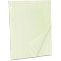 TOPS Engineering Computation Pad - 100 Sheets - Both Side Ruling Surface - Ruled Margin - 15 lb Basis Weight - Letter - 8 1/2" x 11" Sheet Size - Green Tint Paper - Hole-punched - 1 Pad