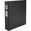 Avery&reg; Economy Binder - 2" Binder Capacity - Letter - 8 1/2" x 11" Sheet Size - 375 Sheet Capacity - 3 Ring(s) - Fastener(s): Round Ring - Pocket(s): 2, Internal - Vinyl - Black - Recycled - Non Locking Mechanism - 1 Each