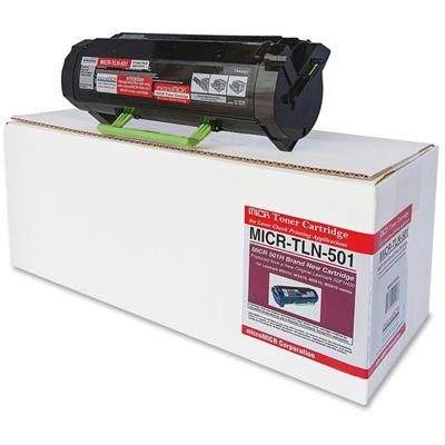 microMICR MICR Laser Toner Cartridge 50F1H00 - Black - 1 Each - 10000 Pages
