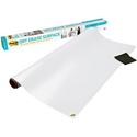 Post-it&reg; Self-Stick Dry-Erase Film Surface - White Surface - 36" (3 ft) Width x 48" (4 ft) Length - White Film - Rectangle - Flexible, Stain Resistant, Self-stick - 1 Pack