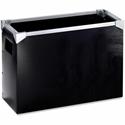 Pendaflex Poly Desktop File - External Dimensions: - Media Size Supported: HeightLetter 8.50" x 11" - Poly - Black - 1 Each