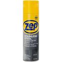 Zep Stainless Steel Polish - For Stainless Steel, Aluminum, Countertop, Appliance, Kitchen - 14 fl oz (0.4 quart) - Recommended For: Fingerprint Remover, Grease Remover - Rust Resistant, Corrosion Resistant - Chrome, Black - 1 Each