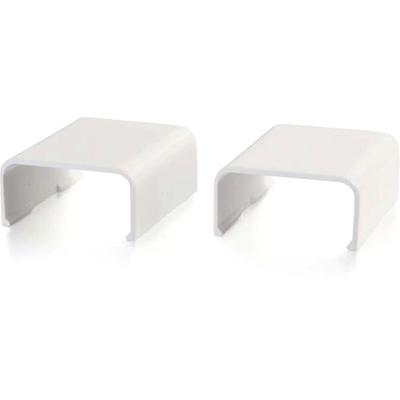 C2G Wiremold Uniduct 2900 Cover Clip White - Joint Cover - White - Polyvinyl Chloride (PVC) - 1 Each - TAA Compliant