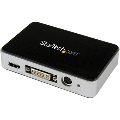 StarTech.com USB 3.0 HD Video Capture Device - Functions: Video Conversion, Video Encoding - USB 3.0 - 1920 x 1080 - 60 fps - NTSC, PAL-M, PAL60 - DVI - 1 Each - PC - External - TAA Compliant
