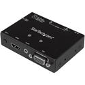 StarTech.com 2x1 VGA + HDMI to VGA Converter Switch w/ Priority Switching -1080p - 1920 x 1200 - WUXGA - 2 x 1 - Projector, Display, Set-top Box, Computer, Digital Signage1 x VGA Out - TAA Compliant