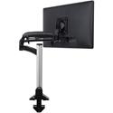 Chief Kontour K1C120BXRH Desk Mount for Flat Panel Display - Black - Height Adjustable - 10" to 30" Screen Support - 22 lb Load Capacity - Aluminum - 1 Each