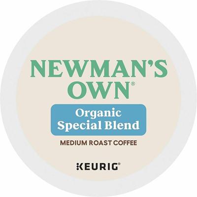 Newman's Own&reg; Organics K-Cup Special Blend Coffee - Compatible with Keurig Brewer - Regular - Dark - K-Cup - Newman's Special Blend - 24/Box - 4 / Carton