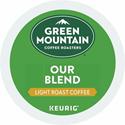 Green Mountain Coffee Roasters&reg; K-Cup Our Blend Coffee - Compatible with Keurig Brewer - Regular - Light - K-Cup - 24/Box - 4 / Carton