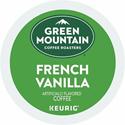 Green Mountain Coffee Roasters&reg; K-Cup French Vanilla Coffee - Compatible with Keurig Brewer - Regular - Light - K-Cup - 24/Box - 4 / Carton