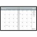 House of Doolittle Doolittle 24-month Large Planner - Monthly - 24 Month - January 2026 to December 2027 - 1 Month Double Page Layout - 8 1/2" x 11" Sheet Size - 2.13" x 1.88" Block - Wire Bound - Simulated Leather - Black Cover - Notes Area, Referen