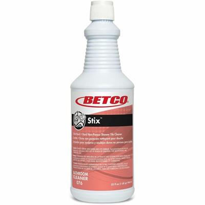 Betco Stix Toilet Bowl Cleaner - For Toilet Bowl, Porcelain, Tile, Restroom, Urinal, Sink, Bathtub, Stainless Steel, Chrome, Enamel - 32 oz (2 lb) - Cherry Almond Scent - Recommended For: Hard Water Remover, Mineral Deposit Remover, Scale Remover, Ru