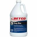 Betco Deep Blue Glass & Surface Cleaner - For Glass, Window, Stainless Steel, Plastic, Porcelain, Chrome - 128 fl oz (4 quart) - Pleasant Scent - Recommended For: Dust Remover, Smoke Film Remover, Grease Remover, Grime Remover, Smudge Remover - Non-s