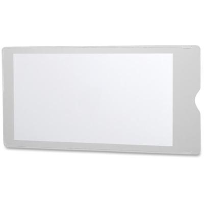 Oxford File Jacket - 9" x 4" - Vinyl - Clear - Durable, Water Proof, Heavy Duty, Tear Resistant - 50 / Box