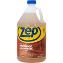 Zep Hardwood & Laminate Floor Cleaner - For Multipurpose - 128 fl oz (4 quart) - Fresh Scent - Recommended For: Spot Remover, Stain Remover, Scuff Mark Remover - Residue-free - Brown Bottle - 1 Each
