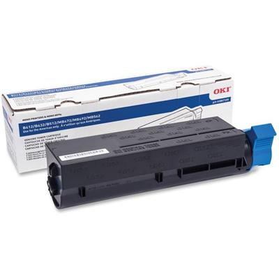 Oki Original High Yield LED Toner Cartridge - Black - 1 Each - 7000 Pages