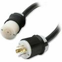 APC by Schneider Electric Extender 5-Wire #10 AWG 3 PH Power Cord - Black - 1 Each
