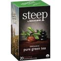 Steep by Bigelow&reg; Organic Pure Green Tea Bag - Green Tea - 20 Teabag - 20 / Box