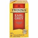 Twinings of London Earl Grey Black Tea Bag - Black Tea - 25 Cup - 25 / Box