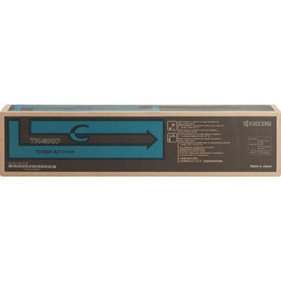 Kyocera TK-8507C Original Laser Toner Cartridge - Cyan - 1 Each - 20000 Pages