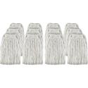Genuine Joe Cotton Blend Mop Refill - Rayon, Cotton, Polyester - 12 / Carton