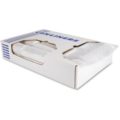 Heritage Trash Bag - 16 gal Capacity - 31" Length x 24" Width x 0.24 mil (6 Micron) Thickness - High Density - Natural - High-density Polyethylene (HDPE) - Can - 1 Carton