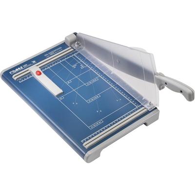 Dahle 560 Professional Guillotine Trimmer - 25 Sheet Cutting Capacity - 13" Cutting Length - 3" Height x 11.3" Width x 17.8" Length - Screened Guide, Adjustable Alignment Guide, Ground Blade, Manual Paper Clamp, Non-slip Rubber Feet, Sturdy, Durable,
