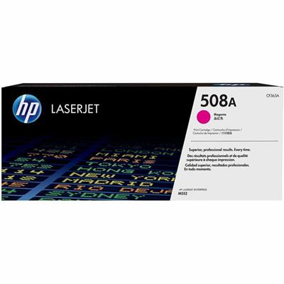 HP 508A (CF363A) Original Laser Toner Cartridge - Single Pack - Magenta - 1 Each - 5000 Pages