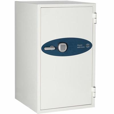 Phoenix 4621 Data Commander Safe - 5.05 ft³ - 3 Drawer(s) - 2 Shelve(s) - Electronic Lock - Fire Resistant, Water Resistant - Internal Size 32.50" Height x 15.50" Width x 15.75" Depth - Overall Size 45.8" Height x 27.5" Width x 28.5" Depth
