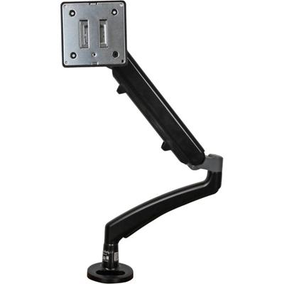StarTech.com ARMSLIM Mounting Arm for Monitor, Flat Panel Display, Curved Screen Display - Black - TAA Compliant - Height Adjustable - 1 Display(s) Supported - 12" to 34" Screen Support - 15.43 lb Load Capacity - 75 x 75, 100 x 100 - VESA Mount Compa