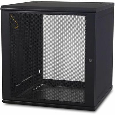 APC by Schneider Electric NetShelter WX 12U Wall Mount Cabinet - For LAN Switch, Patch Panel - 12U Rack Height x 19" Rack Width x 20.79" Rack Depth - Wall Mountable - Black - 200.42 lb Static/Stationary Weight Capacity