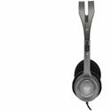 Logitech Stereo Headset H111 - Stereo - Mini-phone (3.5mm) - Wired - 32 Ohm - 20 Hz to 20 kHz - Over-the-head - Binaural - Supra-aural - 7.70 ft Cable - Noise Canceling