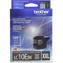 Brother LC-10EBK Original Inkjet Ink Cartridge - Black - 1 Each - 2400 Pages
