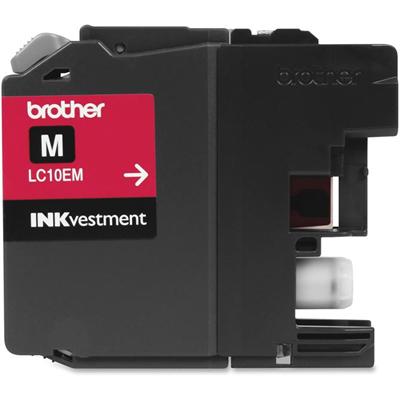 Brother LC-10EM Original Inkjet Ink Cartridge - Magenta - 1 Each - 1200 Pages