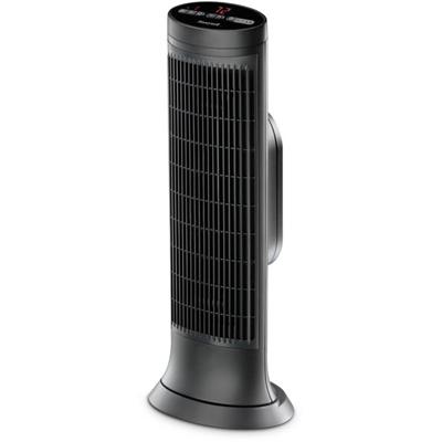Honeywell Digital Ceramic Tower Heater - Ceramic - Electric - 1500 W - 2 x Heat Settings - Timer - 1500 W - Oscillation - Indoor - Tower - Dark Gray