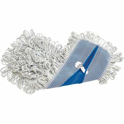 Rubbermaid Commercial Looped Fringe Finish Mop - 5" Width x 18" Length - Rayon, Synthetic - 1 Each