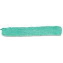 Rubbermaid Commercial Wand Duster Replacement - Green - MicroFiber - 0.8" Height x 3.2" Width x 22.7" Length - 1 Each