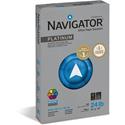 Navigator Platinum Superior Productivity Multipurpose Paper - Silky Touch - Bright White - 99 Brightness - 96% Opacity - 11" x 17" - 24 lb Basis Weight - Extra Smooth - Jam-free - Bright White - 500 Sheets per Ream - 5 / Carton