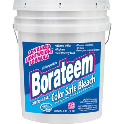 Dial Professional Borateem Color Safe Bleach - For Clothing - 280 oz (17.50 lb) - Recommended For: Stain Remover - Chlorine-free, Fade Resistant - White - 1 Each