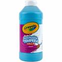 Crayola Artista II Washable Tempera Paints - Turquoise - 16 oz - Washable - 1 Each